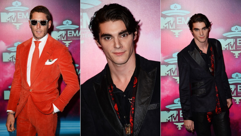 Illustration for article titled Awful Dresses and Hideous Hair at the MTV EMAs